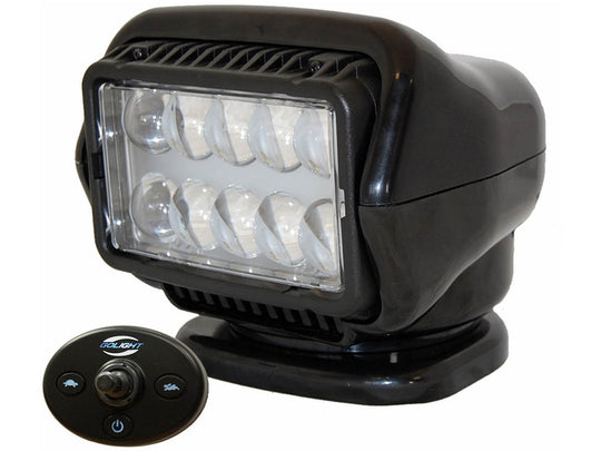 GoLight LED Stryker Wired Dash Remote - White, Chrome, and Black