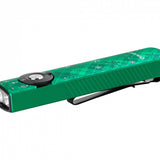 Olight Arkfeld Pro Rechargeable LED Flashlight - 1300 Lumens - Cool White or Neutral White LED - 365nm UV - 520nm Green Laser - Uses Built-in 1500mAh Li-Poly Battery Pack - Black and Additional Colors