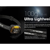 Nitecore HA13 USB-C Rechargeable LED Headlamp - 350 Lumens - Includes 3 x AAA