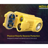 Nitecore HA23-EX Intrinsically Safe LED Headlamp - CREE XP-G - 100 Lumens - Uses 2 x AA