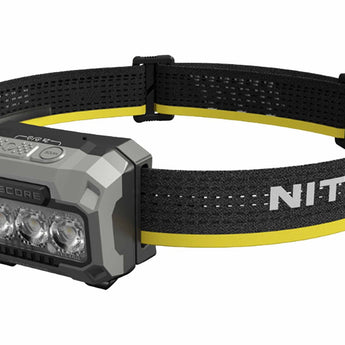Nitecore HA23-UHE LED Headlamp - 600 Lumens - Uses 3 x AAA (Included) or HLB1500 Li-Ion Battery Pack - Black, Green, or Blue
