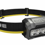 Nitecore HA23-UHE LED Headlamp - 600 Lumens - Uses 3 x AAA (Included) or HLB1500 Li-Ion Battery Pack - Black, Green, or Blue
