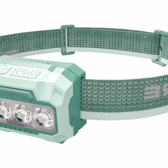Nitecore HA23-UHE LED Headlamp - 600 Lumens - Uses 3 x AAA (Included) or HLB1500 Li-Ion Battery Pack - Black, Green, or Blue