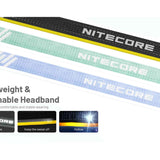 Nitecore HA23-UHE LED Headlamp - 600 Lumens - Uses 3 x AAA (Included) or HLB1500 Li-Ion Battery Pack - Black, Green, or Blue
