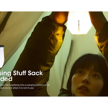 Nitecore HA23-UHE LED Headlamp - 600 Lumens - Uses 3 x AAA (Included) or HLB1500 Li-Ion Battery Pack - Black, Green, or Blue