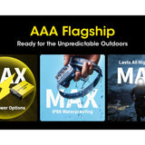 Nitecore HA23-UHE LED Headlamp - 600 Lumens - Uses 3 x AAA (Included) or HLB1500 Li-Ion Battery Pack - Black, Green, or Blue