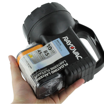 Rayovac Value Bright 6V Floating Lantern Search Light - 10 x LEDs - 200 Lumens - Includes 1 x 6V Alkaline Battery