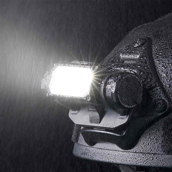 Nitecore HC65M UHE USB-C Rechargeable LED Helmet Mounted Light - 2000 Lumens - 8 x NiteLab UHE LEDs - Includes 1 x 18650 and NVG Mount