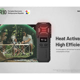 Nitecore EMR10 USB-C Rechargeable Portable Electronic Multi-Purpose Insect Repeller - Includes 2 x 21700