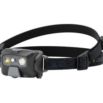 Ledlenser HF6R Core Rechargeable LED Headlamp - 800 Lumens - Uses 3.7V 7.4Wh Li-ion Battery Pack - Black, White, Blue, or Red