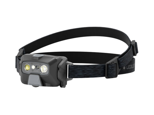 Ledlenser HF6R Core Rechargeable LED Headlamp - 800 Lumens - Uses 3.7V 7.4Wh Li-ion Battery Pack - Black, White, Blue, or Red