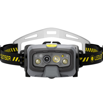 Ledlenser 502802 HF8R Work Rechargeable LED Headlamp - 1600 Lumens - Uses 3.7V 13.69Wh Li-ion Battery Pack - Yellow