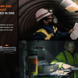 Fenix HM61R V2.0 Rechargeable LED Headlamp - Luminus SST70 - 1600 Lumens - Includes 1 x 18650