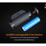 Fitorch HS2R Rechargeable LED Headlamp - CREE XML-T6 - 500 Lumens - Includes 1 x 18650