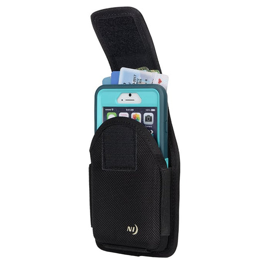 Nite Ize Clip Case Hardshell Nylon Holster - X Large - Black  (HSHXL-01-R3)