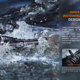 Fenix HT18R USB-C Rechargeable LED Hunting Flashlight - 2800 Lumens - Luminus SFT70 - Includes 1 x 21700