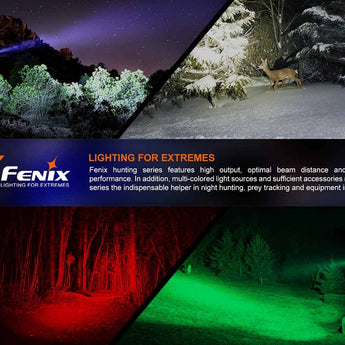 Fenix HT18R USB-C Rechargeable LED Hunting Flashlight - 2800 Lumens - Luminus SFT70 - Includes 1 x 21700