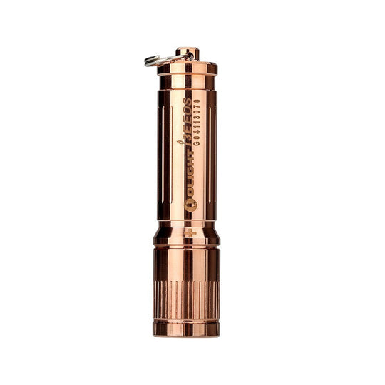 Olight I3E CU LED Keylight - Luxeon TX-LIT2 LED - 120 Lumens  - Includes 1 x AAA Battery - Copper Finish