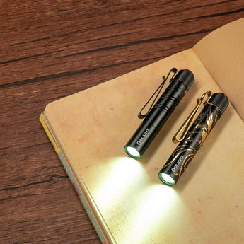 Olight I3T 2 EOS LED Flashlight - 200 Lumens - Includes 1 x AAA - Black, Dragon & Phoenix, Sweet Pink, or OD Green