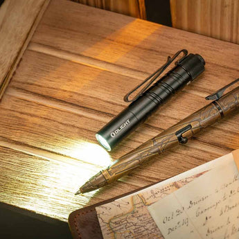 Olight I3T 2 EOS LED Flashlight - 200 Lumens - Includes 1 x AAA - Black, Dragon & Phoenix, Sweet Pink, or OD Green