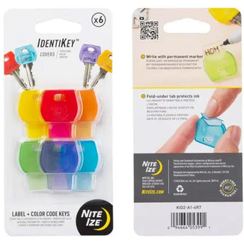 Nite Ize IdentiKey Covers - 6 Pack - Assorted