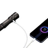 Jetbeam IIIM-ULTRA USB-C Rechargeable LED Flashlight - CREE XHP35 HD - 2000 Lumens - Includes 1 x 18650