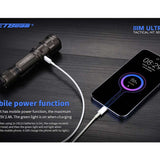 Jetbeam IIIM-ULTRA USB-C Rechargeable LED Flashlight - CREE XHP35 HD - 2000 Lumens - Includes 1 x 18650