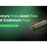 Nitecore NL2153HPi 21700 5300mAh 3.6V i Series Protected Lithium Ion (Li-ion) Button Top Battery