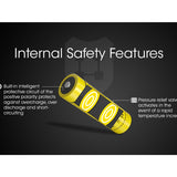 Nitecore NL2153 21700 5300mAh 3.6V Protected Lithium Ion (Li-ion) Button Top Battery