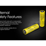 Nitecore NL2153 21700 5300mAh 3.6V Protected Lithium Ion (Li-ion) Button Top Battery