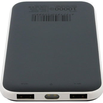 IMREN 10000mAh 5V Portable Power Bank Charger with Micro-USB Charging Cable - Black or Pink