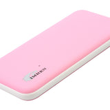 IMREN 10000mAh 5V Portable Power Bank Charger with Micro-USB Charging Cable - Black or Pink
