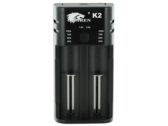 Imren K2 2-Channel Charger Front-Facing View