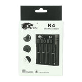 IMREN K4 4-Channel Smart Charger for Li-ion, Ni-MH and Ni-Cd