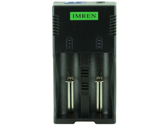 Imren X2 Intellicharger 2-Channel Charger for Li-ion, Ni-MH and Ni-Cd