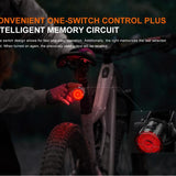 Fenix BC06R USB-C Rechargeable LED Bike Tail Light - 90 Lumens - Uses Built-in 560mAh Li-ion Battery Pack