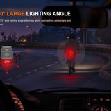 Fenix BC06R USB-C Rechargeable LED Bike Tail Light - 90 Lumens - Uses Built-in 560mAh Li-ion Battery Pack