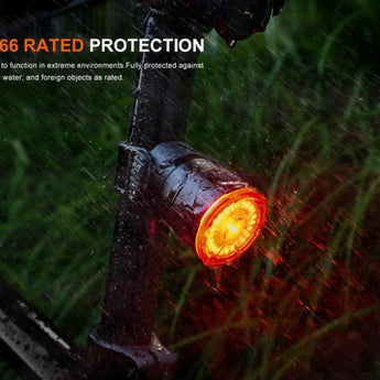 Fenix BC06R USB-C Rechargeable LED Bike Tail Light - 90 Lumens - Uses Built-in 560mAh Li-ion Battery Pack