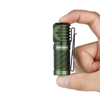 Olight Perun 2 Mini Rechargeable LED Headlamp - 1100 Lumens - Charger Included - Black, Orange, Lime Green,  Blue, and Midnight Blue