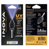 Inova Microlight UV Micro LED Flashlight with Gray and Black Body - Ultraviolet LED