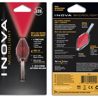 Inova Microlight 2 - Red