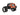 Inova STS Bike Light - With White & Red LED - 142 Lumens - Orange Body - Uses 3 x AAA Batteries (HLSBA-19-R7)
