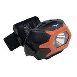 Inova STS Helmet Light - With White & Red LED - 142 Lumens - Orange Body - Uses 3 x AAA Batteries (HLSHA-19-R7)