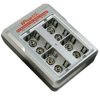 iPower FC-9V4LN 9V Lithium Ion Battery Fast Smart Battery Charger FC-9VX44 EUROPEAN PLUG