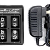 iPower BC-9V4L 9V Lithium Polymer Battery Fast Smart Battery Charger