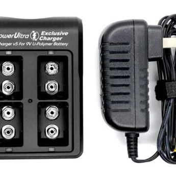 iPower BC-9V4L 9V Lithium Polymer Battery Fast Smart Battery Charger