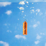 Olight iTHX Rechargeable LED Keychain Flashlight - 180 Lumens - Uses Built-in 130mAh Li-ion Battery Pack - Pumpkin Orange or Orange Feathers