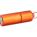 Olight iTHX Rechargeable LED Keychain Flashlight - 180 Lumens - Uses Built-in 130mAh Li-ion Battery Pack - Pumpkin Orange or Orange Feathers