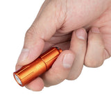 Olight iTHX Rechargeable LED Keychain Flashlight - 180 Lumens - Uses Built-in 130mAh Li-ion Battery Pack - Pumpkin Orange or Orange Feathers
