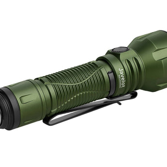 Olight Javelot Rechargeable LED Flashlight - 1350 Lumens - Includes 1 x 21700 - Matte Black or OD Green